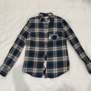 J. Crew Flannel Checkered Shirt